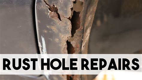 what gauge sheet metal for rust repair|repair rust on sheet metal.